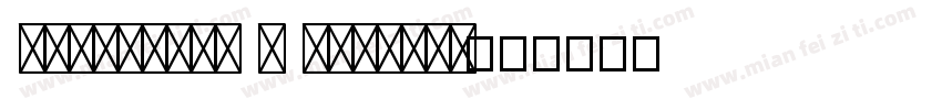 SJrousong Z Regular字体转换